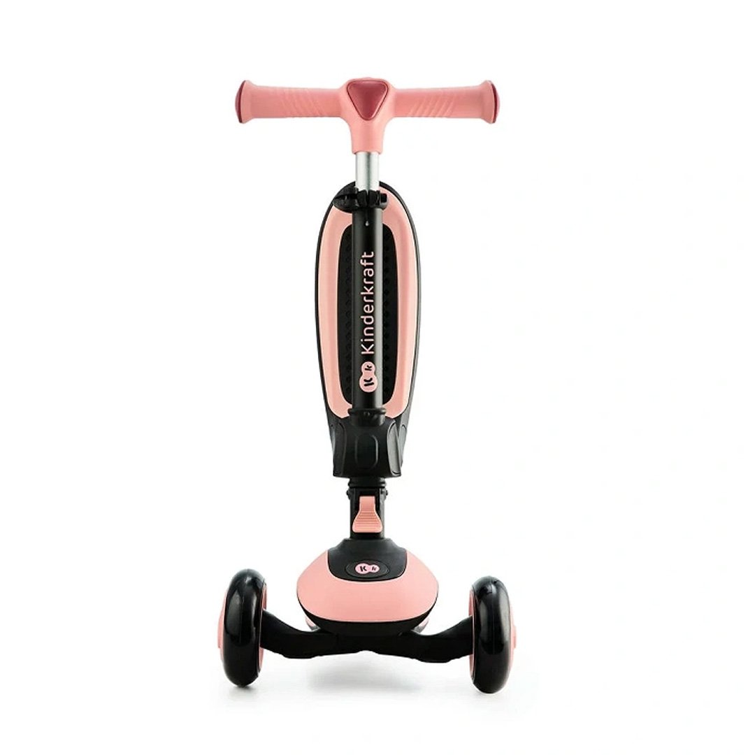 TRICICLO KINDERKRAFT ARO 10 MONOPATIN 2EN1 HALLEY PINK - 2