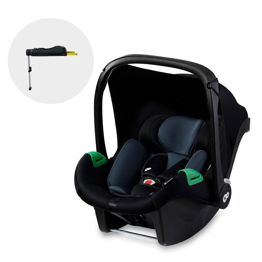 SILLA AUTO KINDERKRAFT NIDO MINK PRO I-SIZE + BASE ISOFIX NEGRO - 1