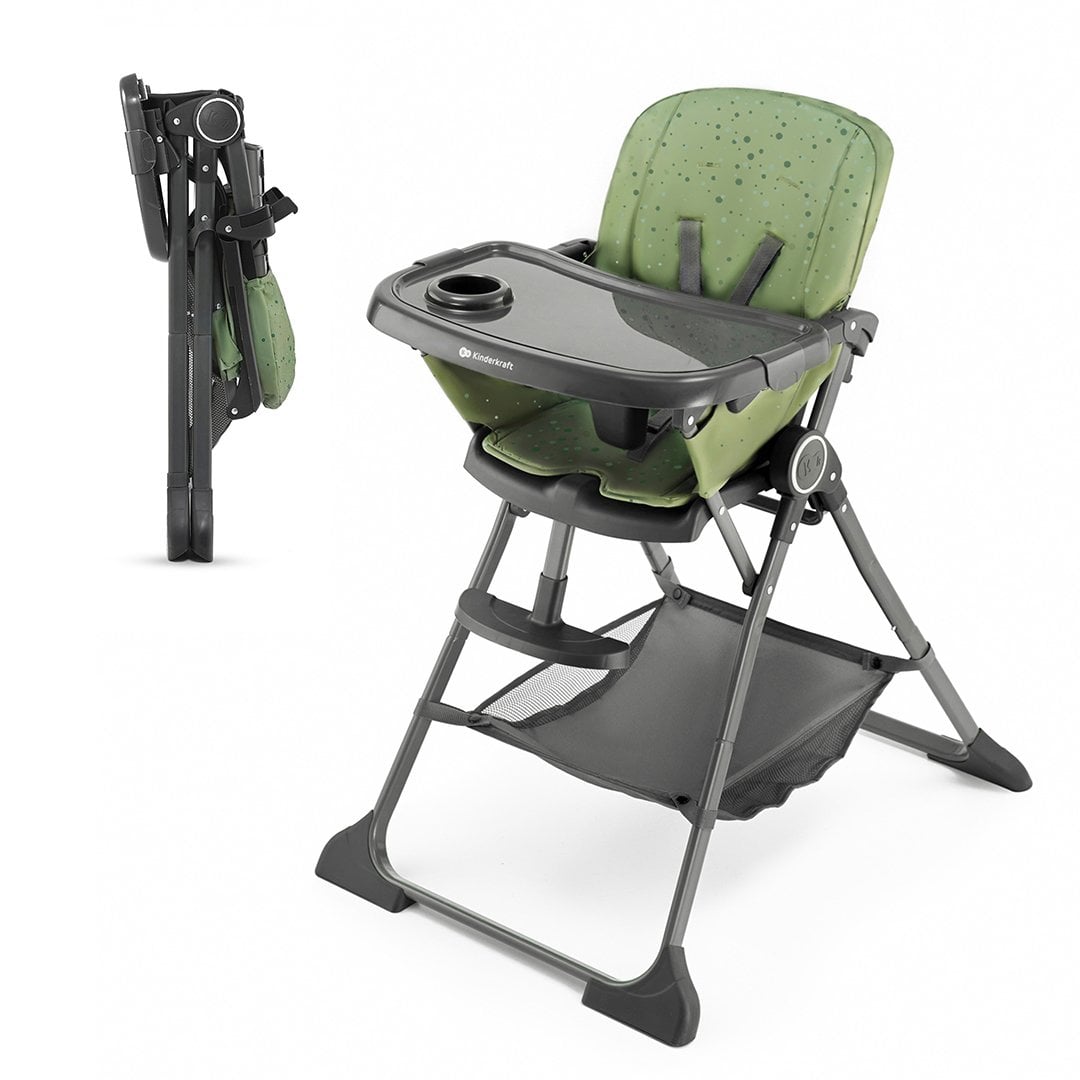 SILLA DE COMER PLEGABLE FOLDEE VERDE - 1