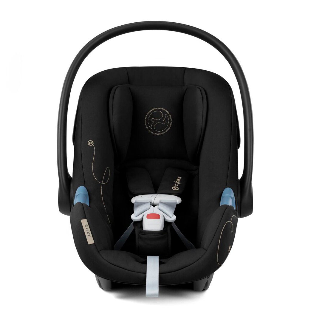 SILLA AUTO CYBEX NIDO ATON G US MOON BLACK + BASE G NEGRO - 3