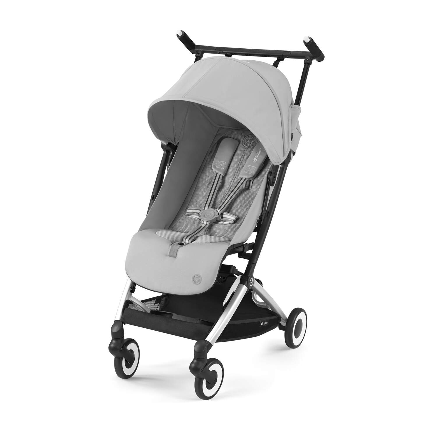 COCHE CYBEX COMPACTO LIBELLE FOG GREY GRIS CLARO - 1