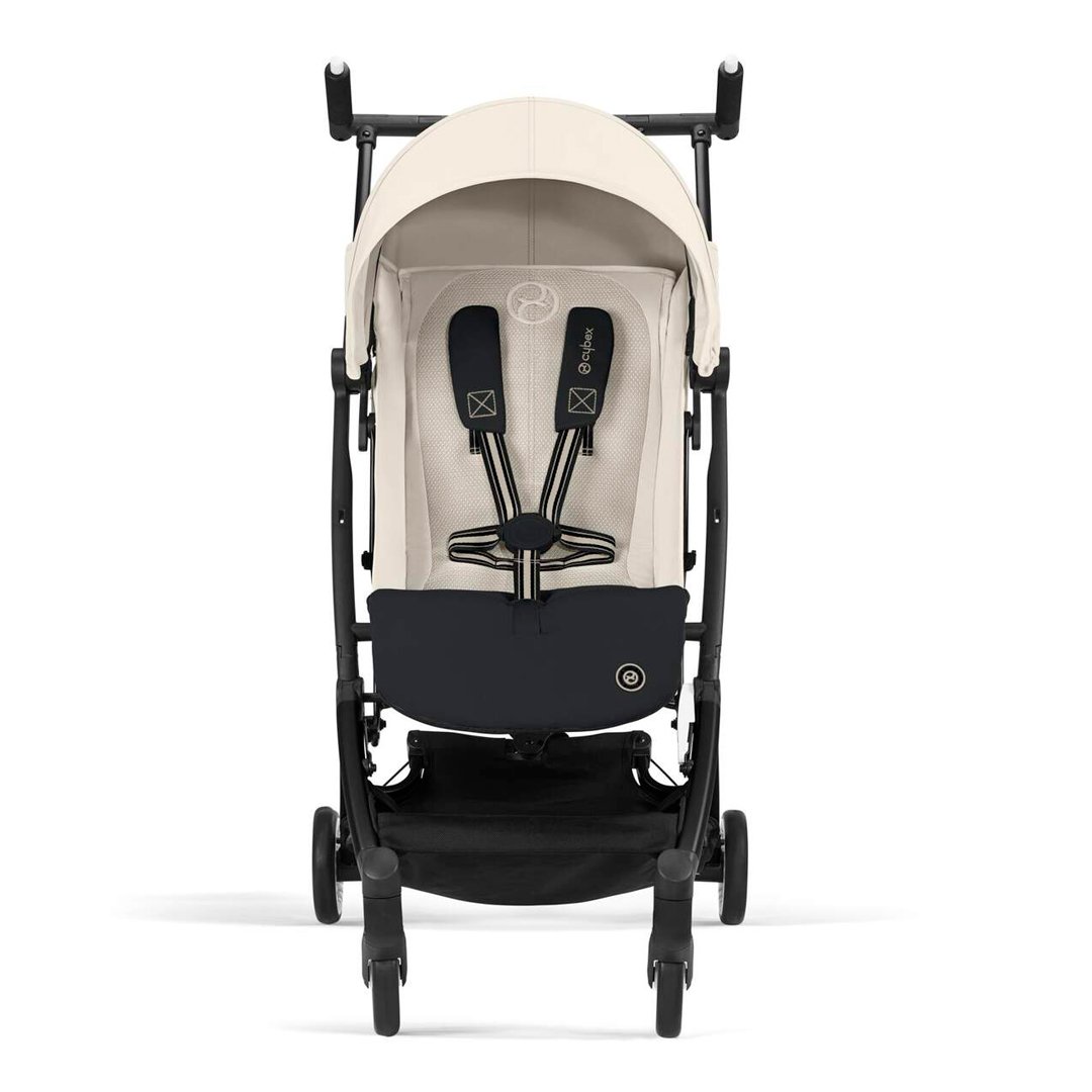 COCHE CYBEX COMPACTO LIBELLE CANVAS WHITE BEIGE - 2