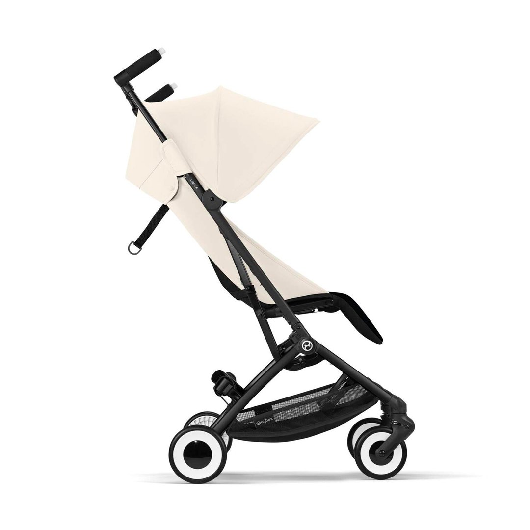 COCHE CYBEX COMPACTO LIBELLE CANVAS WHITE BEIGE - 3
