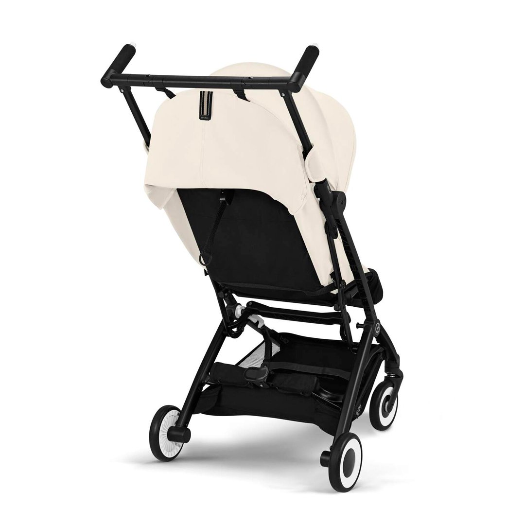COCHE CYBEX COMPACTO LIBELLE CANVAS WHITE BEIGE - 5