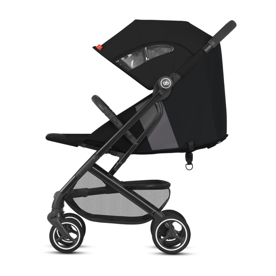 COCHE GB TRAVEL SYSTEM QBIT PLUS AC BLACK + ATON G + BASE NEGRO - 5