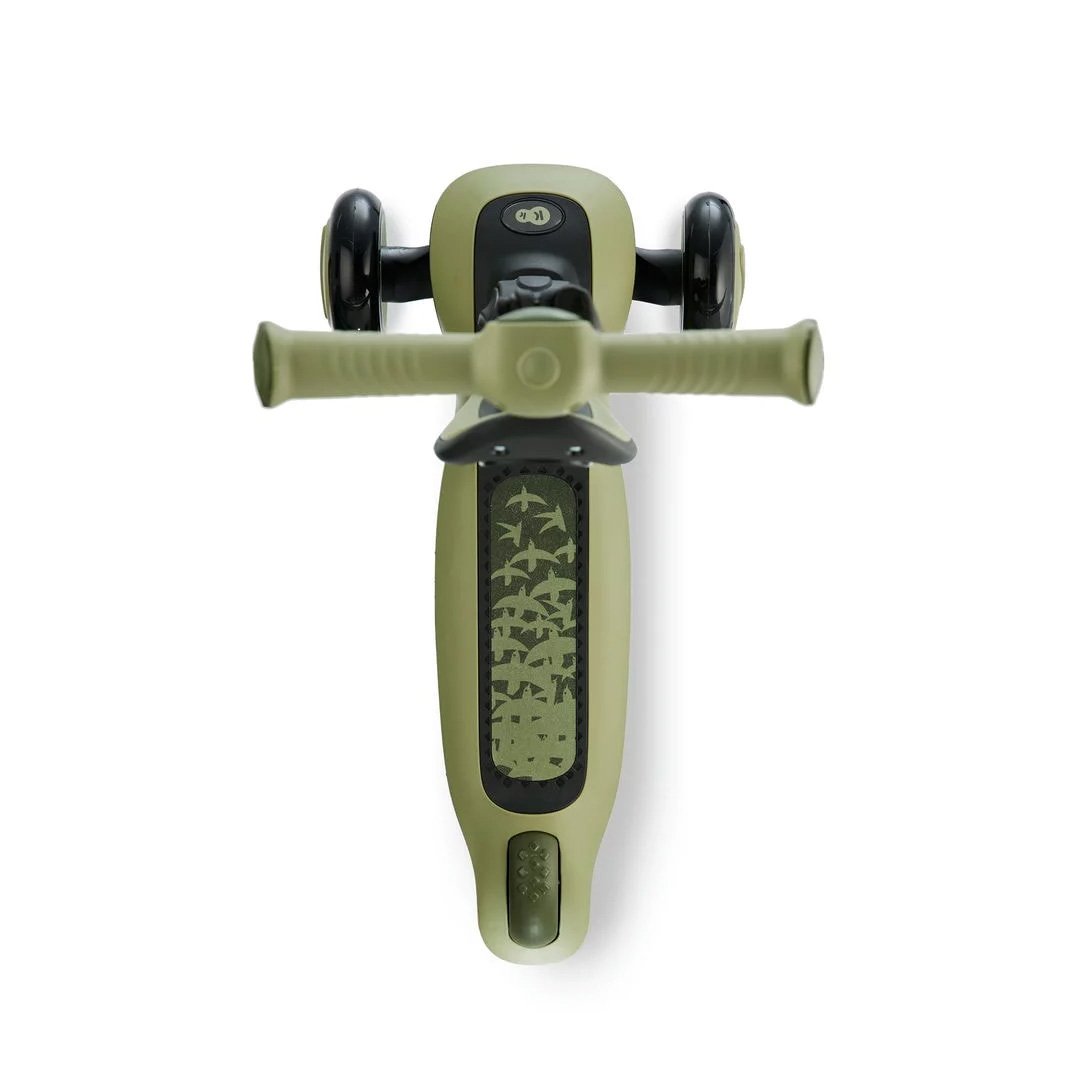TRICICLO KINDERKRAFT ARO 10 MONOPATIN 2 EN 1 HALLEY LEAF GREEN - 3