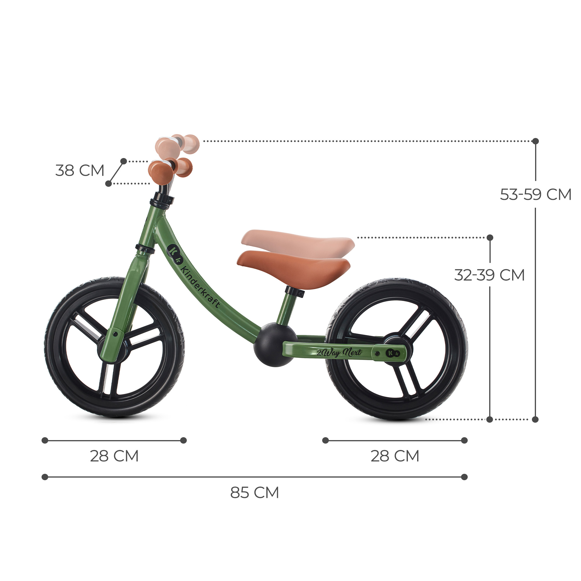BICICLETA DE BALANCE 2WAY NEXT - AZUL - 8