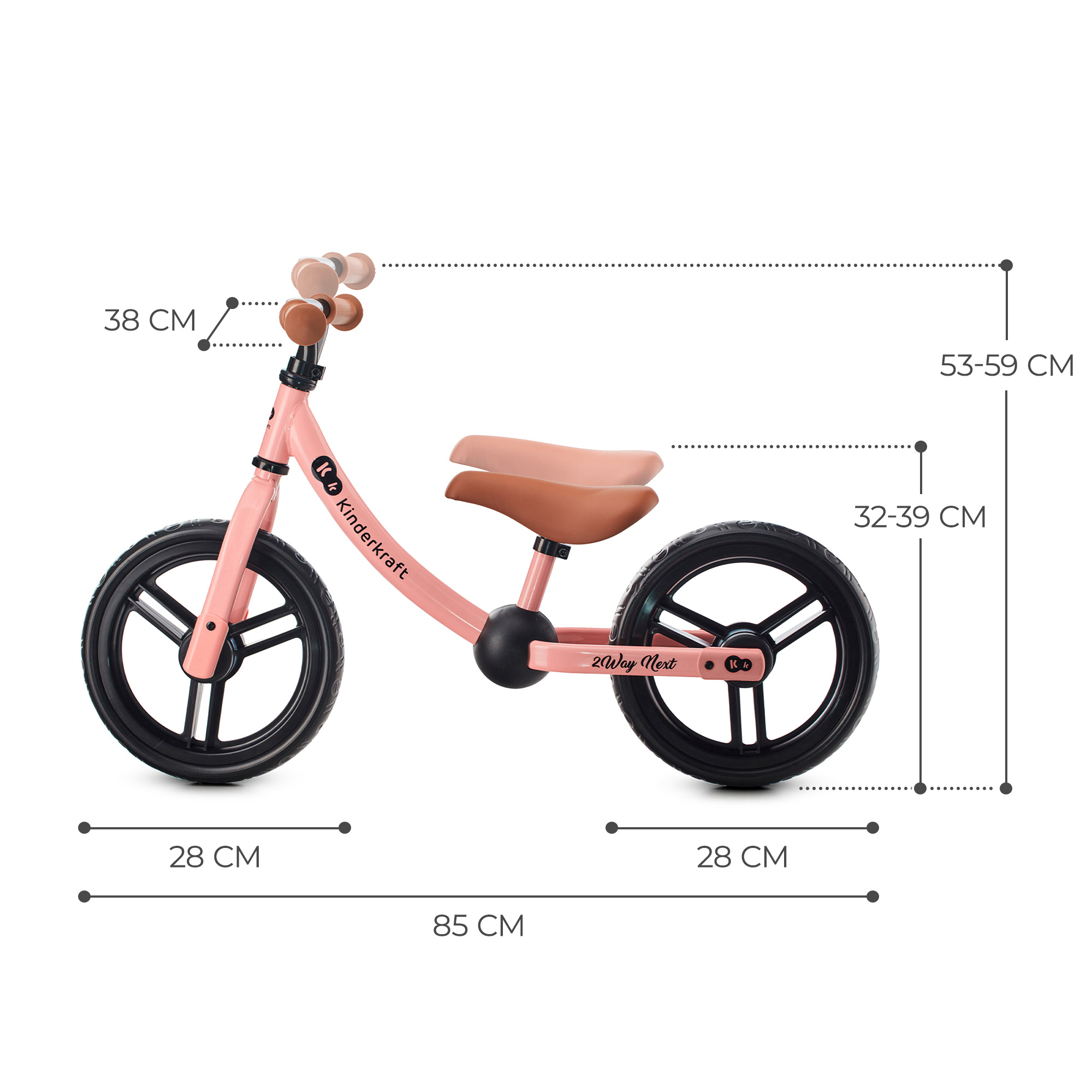 BICICLETA DE BALANCE 2WAY NEXT - AZUL - 8