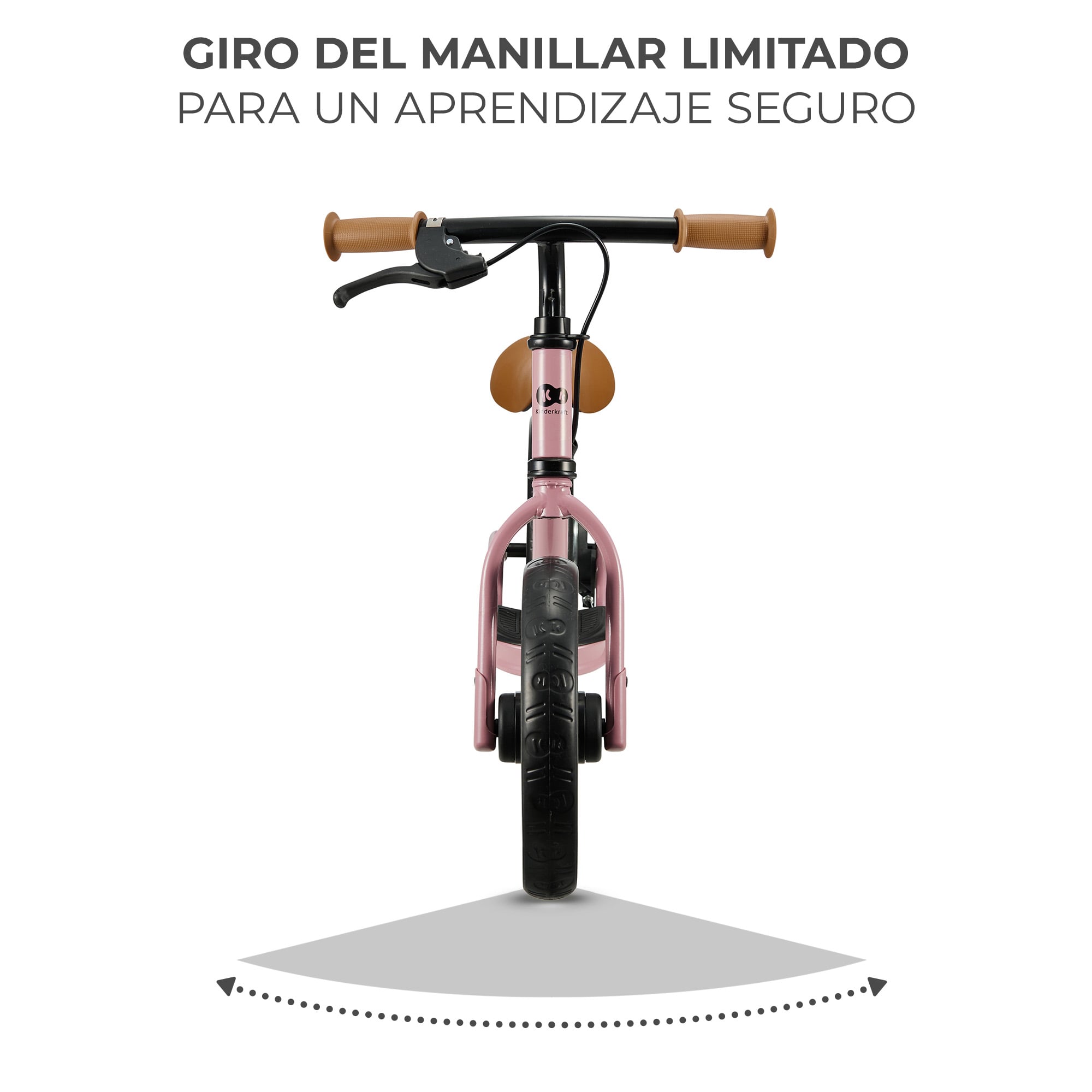 BICICLETA DE BALANCE SPACE DARK PINK - ROSA - 6