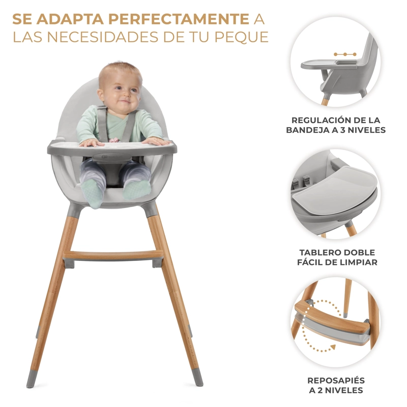 SILLA DE COMER FINI 2 - GRIS - 4