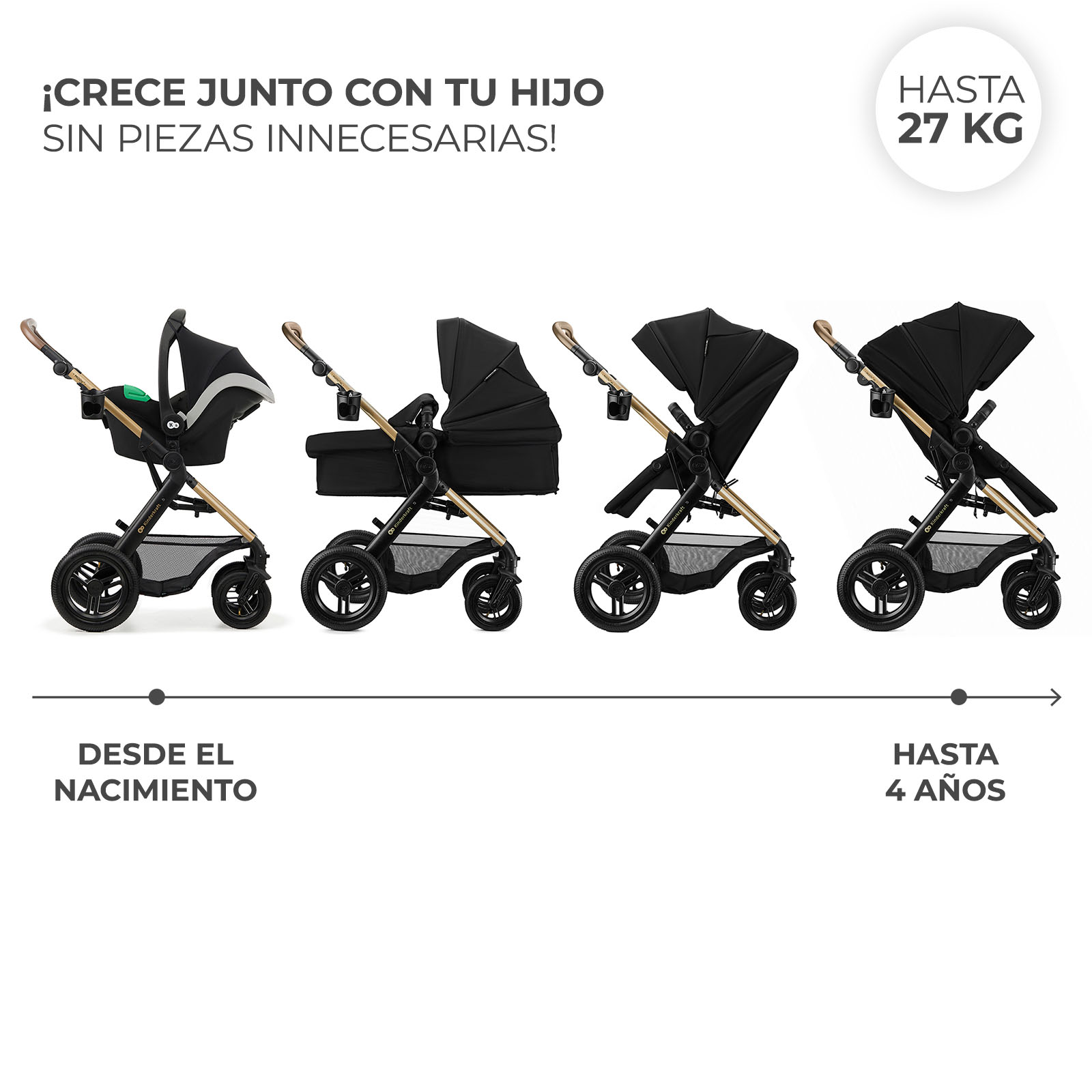 COCHE TRAVEL SYSTEM MOOV 2 XL AIR - NEGRO - 9