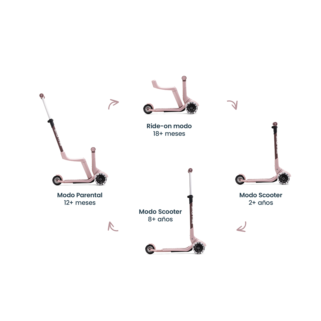 XTEND MINI-RIDE 3 EN 1 ROSADO - 8