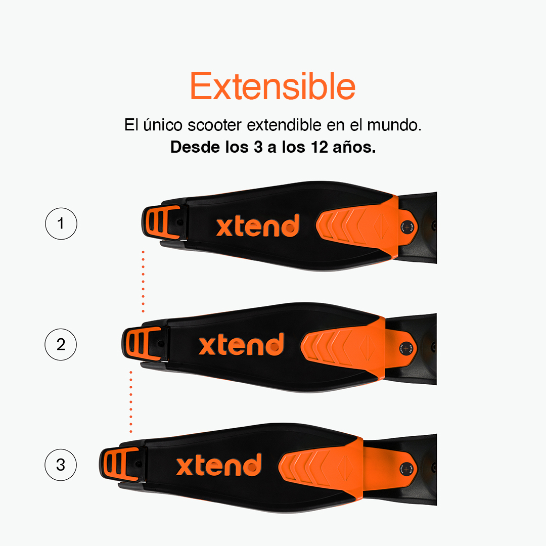 XTEND SCOOTER NARANJO - 3