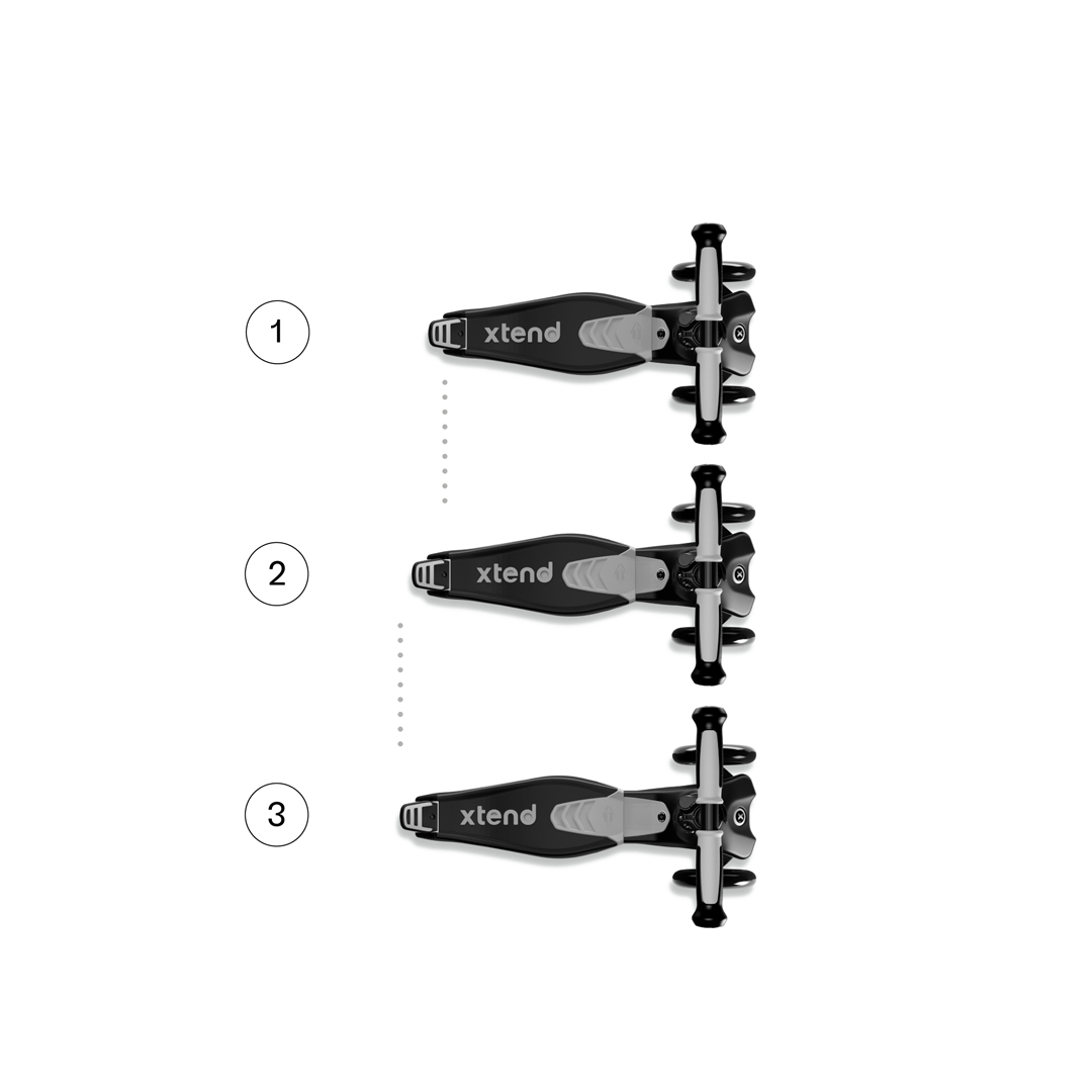 XTEND RIDE-ON 3 EN 1 GRIS CLARO - 5