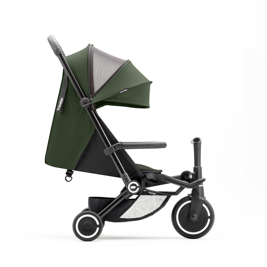 COCHE TRICICLO TRAVELER VERDE - 2