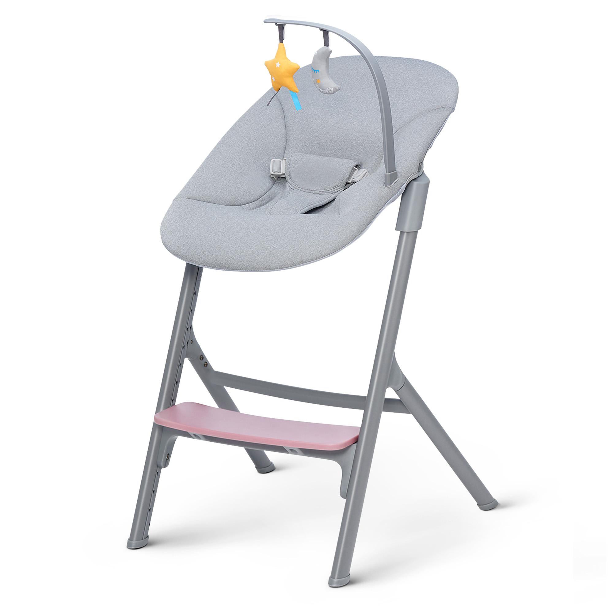 SILLA DE COMER 4 EN 1: LIVY + CALMEE - PINK - 2