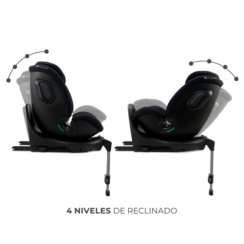 SILLA DE AUTO CONVERTIBLE XRIDER 2 I-SIZE NEGRO - 6