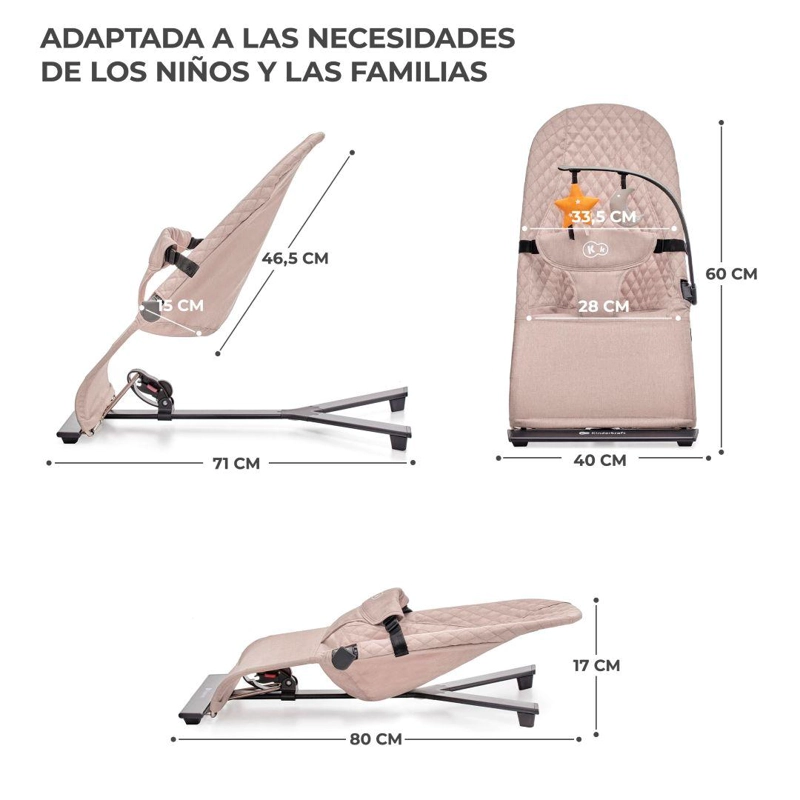 SILLA MECEDORA MIMI BEIGE - 4