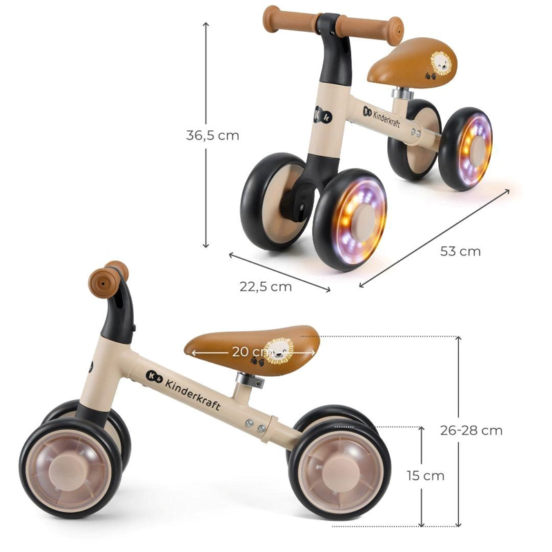 TRICICLO CUTIE FLASH BEIGE - 5
