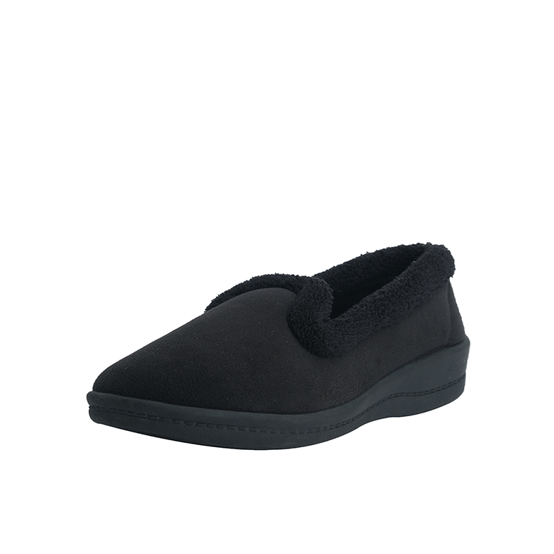 MOCASINES MUJER PASSER TEXTIL NEGRO ENTISAR - 1