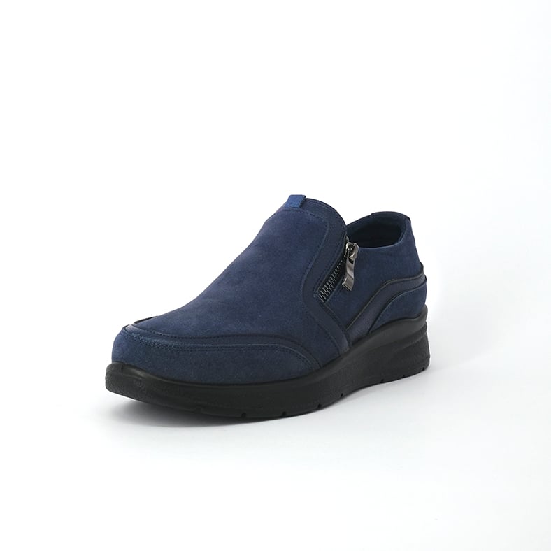 MOCASINES MUJER PASSER AZUL ANDROMEDA - 1