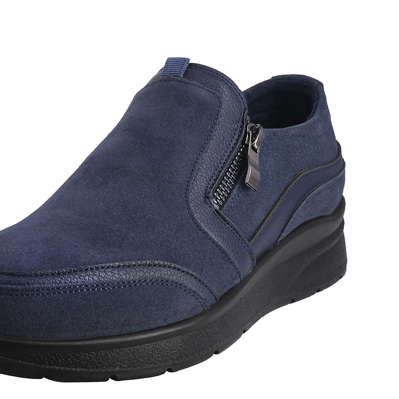 MOCASINES MUJER PASSER AZUL ANDROMEDA - 4