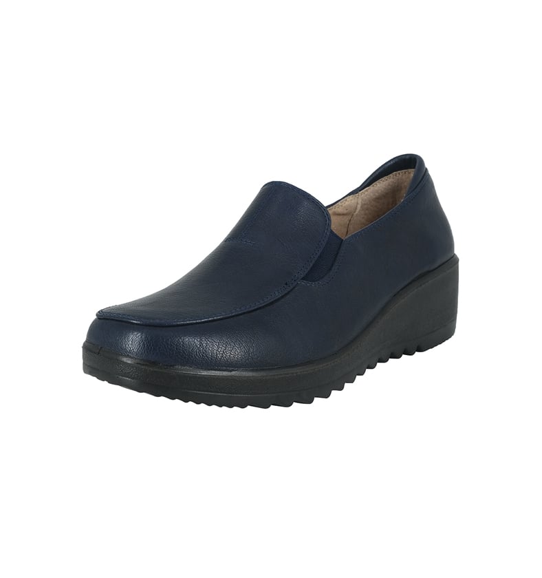 MOCASINES MUJER PASSER AZUL SAORI - 1