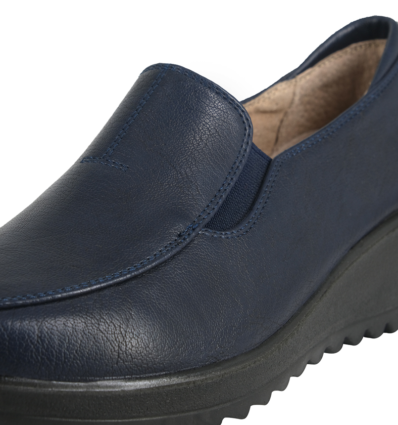 MOCASINES MUJER PASSER AZUL SAORI - 4