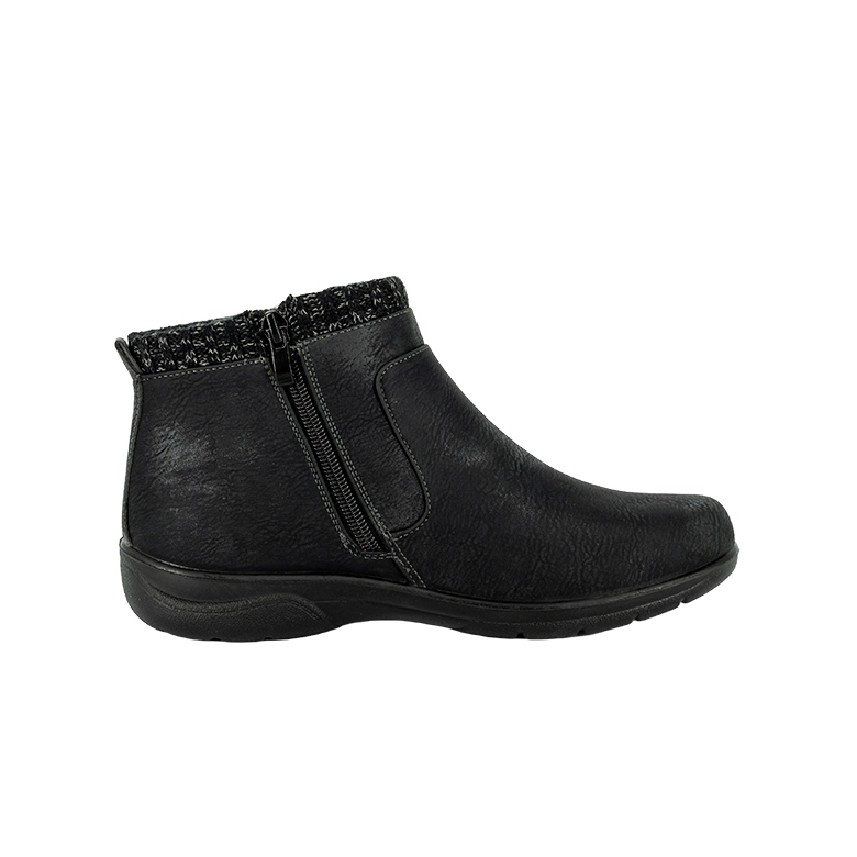 BOTÍN NEGRO AMALTEA PASSER CASUAL - 4