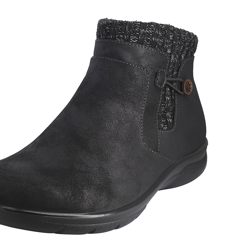 BOTÍN NEGRO AMALTEA PASSER CASUAL - 5