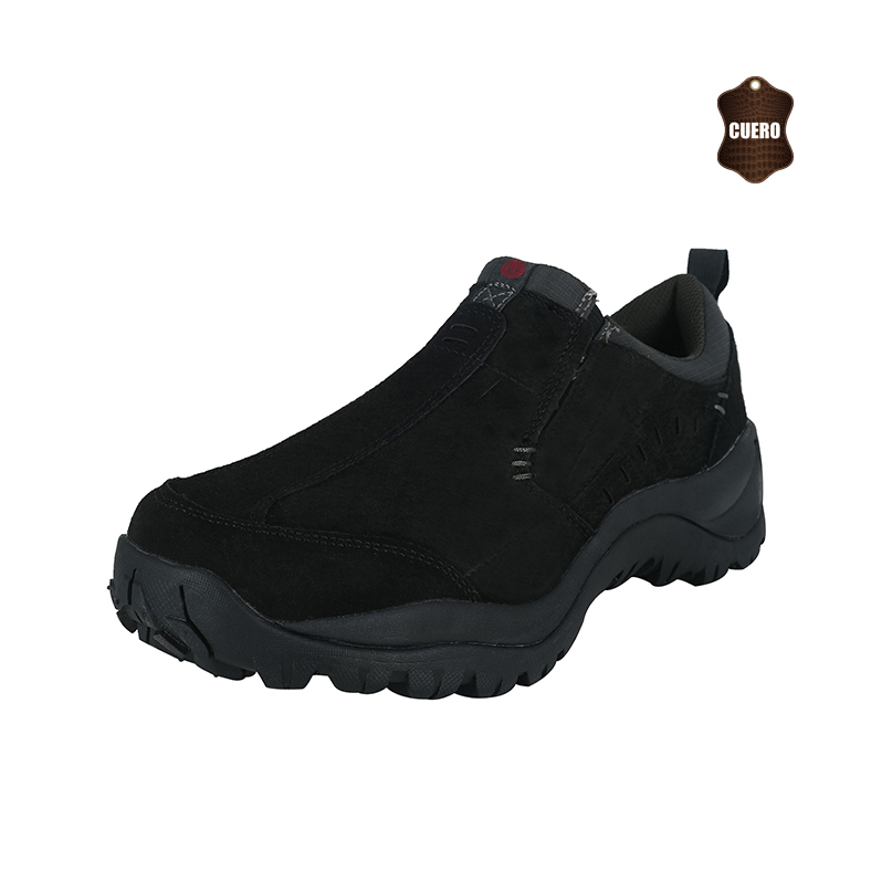 ZAPATO DE CUERO CEDRO NEGRO LONDON ADIXT