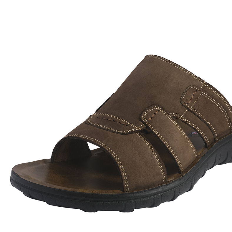 SANDALIAS HOMBRE LONDON ADIXT CARAMELO ZINAL - 4
