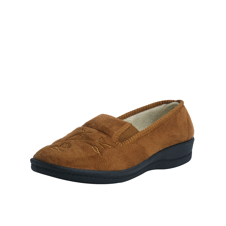 MOCASINES MUJER PASSER TEXTIL SHANGAI CARAMELO - 1