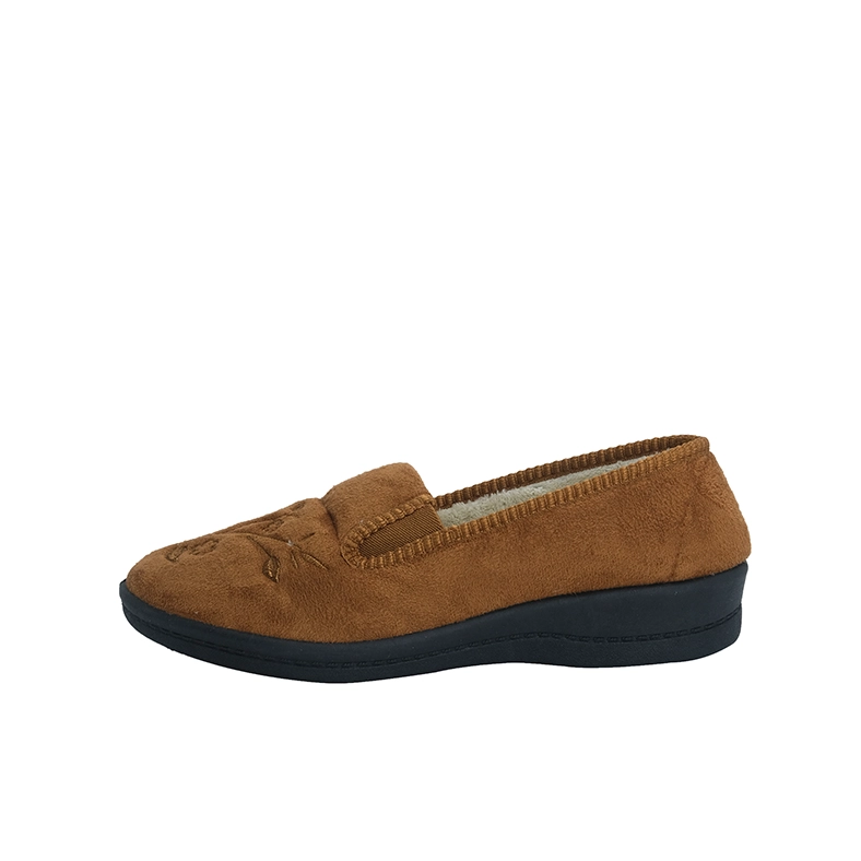 MOCASINES MUJER PASSER TEXTIL SHANGAI CARAMELO - 2