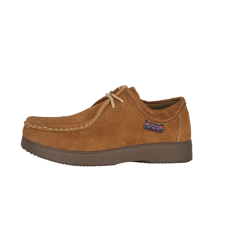 ZAPATO DE CUERO CASUAL CARAMELO THAMRIN LONDON ADIXT - 2