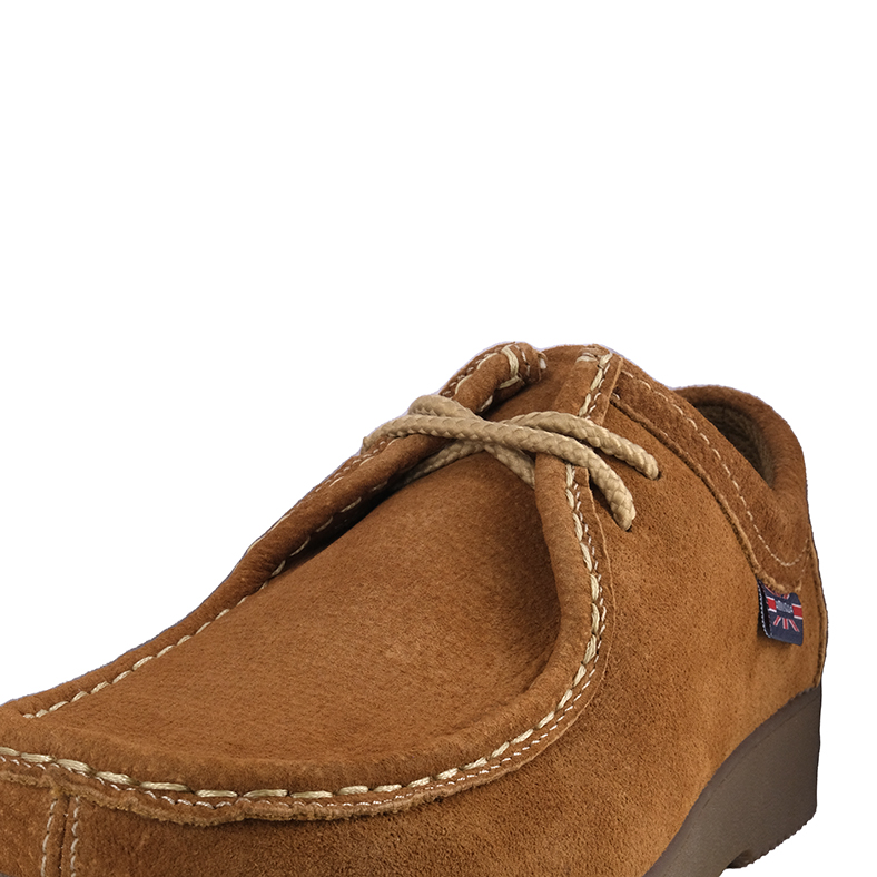 ZAPATO DE CUERO CASUAL CARAMELO THAMRIN LONDON ADIXT - 4