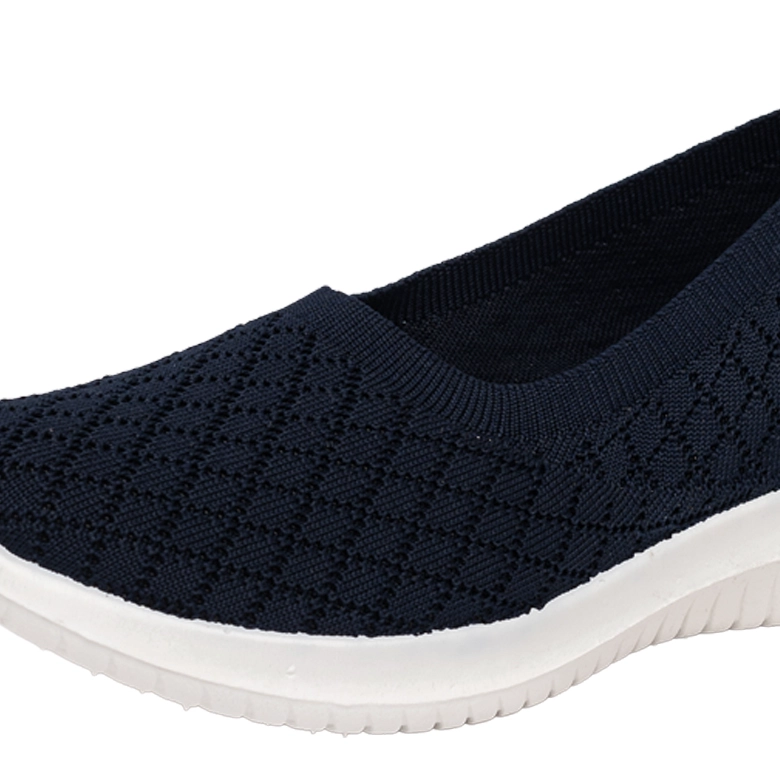 ZAPATILLAS MUJER ALQUIMIA CASUALES AZUL SHAN - 4