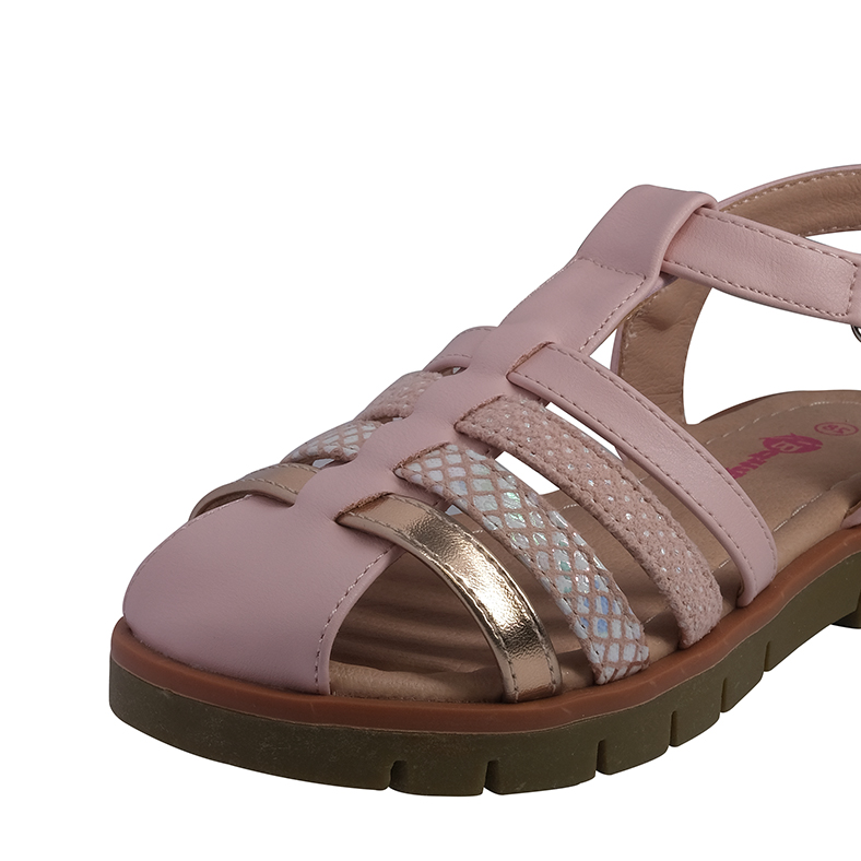 SANDALIAS NIÑA BAMBOO ROSADO DUWONI - 4