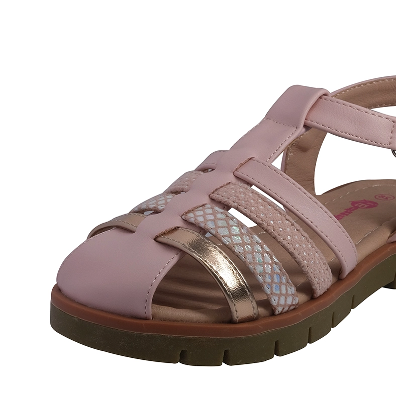 SANDALIAS NIÑA BAMBOO ROSADO DUWONI - 4