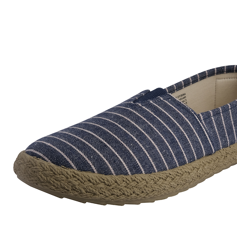 ALPARGATAS MUJER PASSER AZUL KUTTACK RAYAS - 4