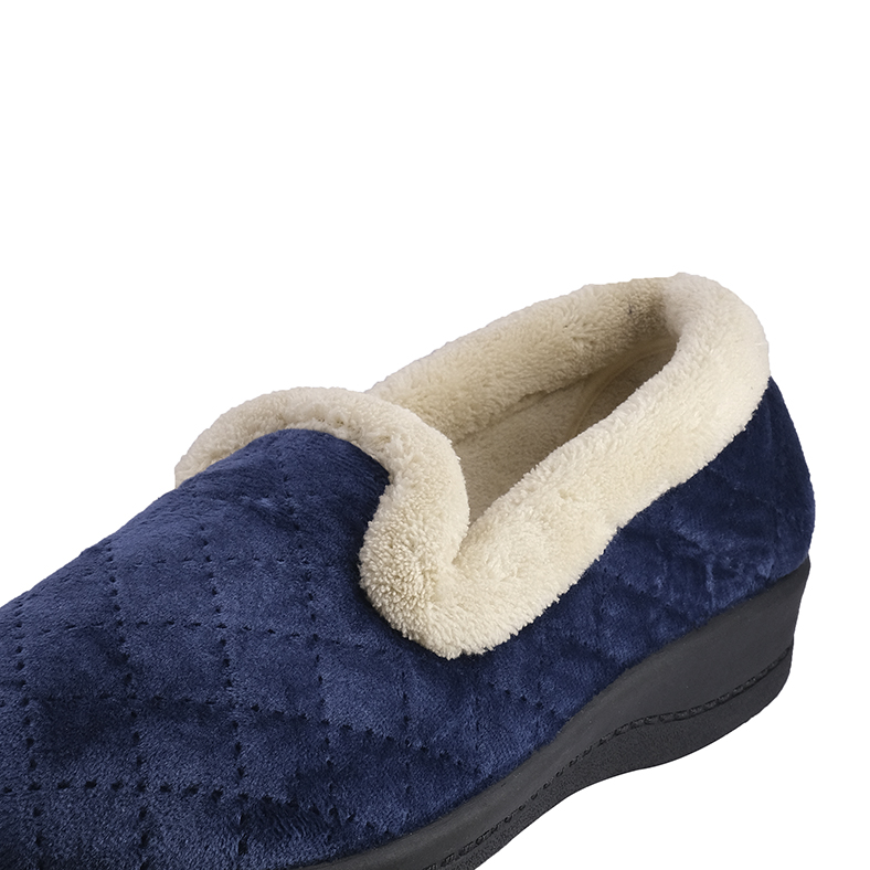 MOCASINES MUJER PASSER TEXTIL AZUL ATLAS - 4