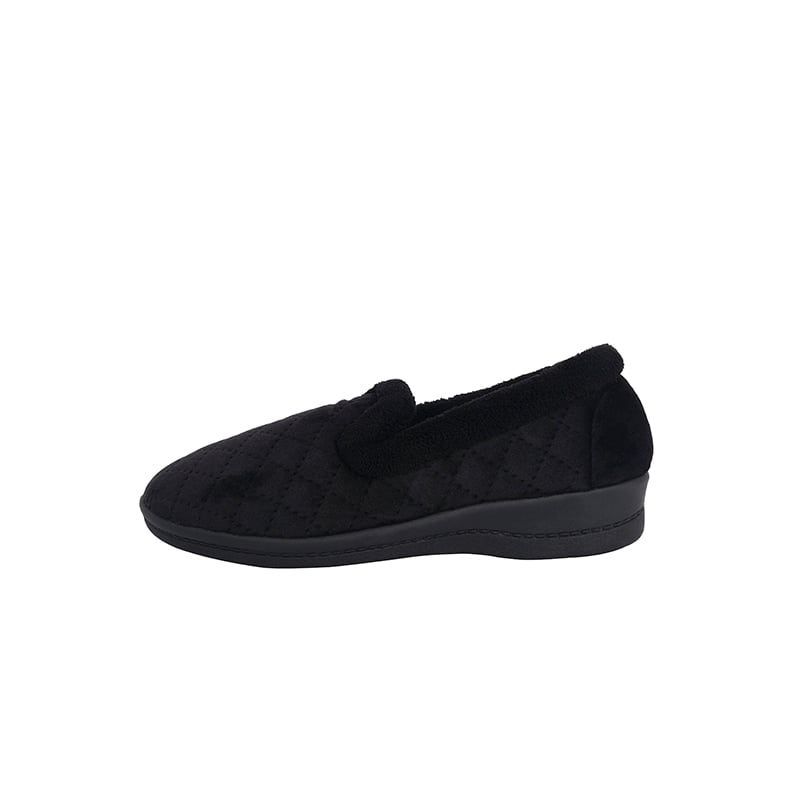 MOCASINES MUJER PASSER TEXTIL NEGRO ATLAS - 2