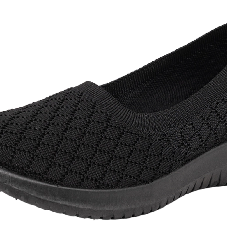 ZAPATILLAS MUJER ALQUIMIA CASUALES NEGRO SHAN - 4