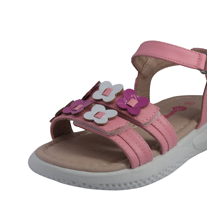 SANDALIAS NIÑA BAMBOO ROSADO KIBO - 4