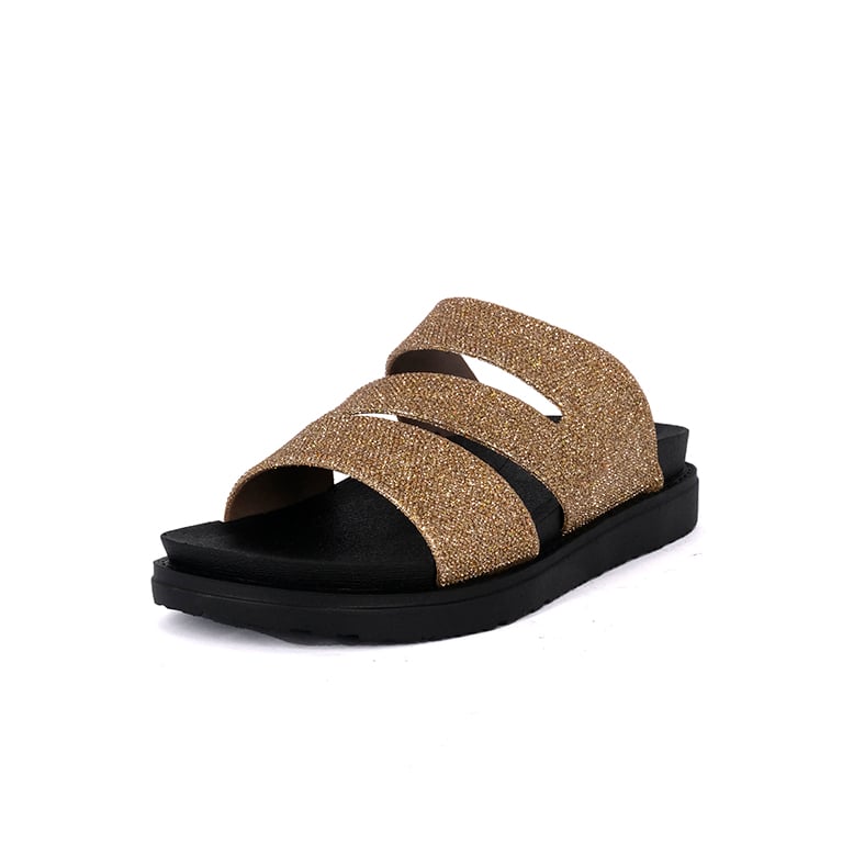 SANDALIAS MUJER ALQUIMIA DORADO KARI - 1