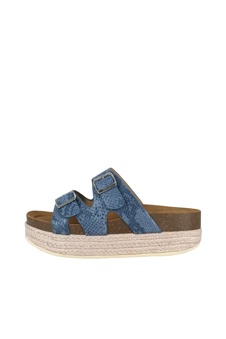 SANDALIAS MUJER ALQUIMIA CELESTE ALBATROS - 2