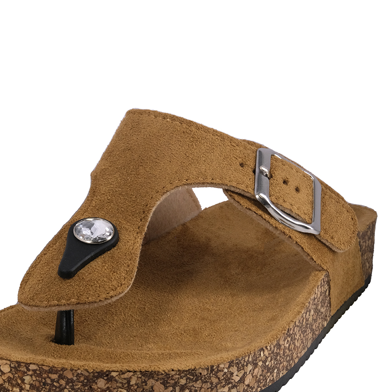 SANDALIAS MUJER ALQUIMIA CARAMELO KALLIE - 4