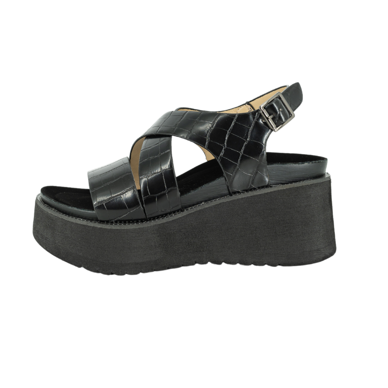 SANDALIAS MUJER ALQUIMIA NEGRO KOUSSI - 2