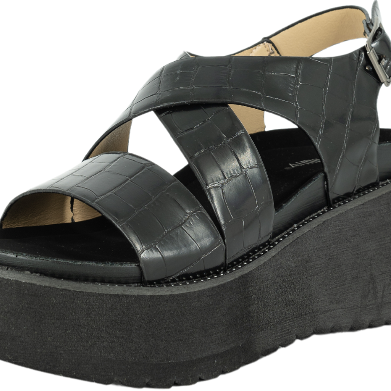 SANDALIAS MUJER ALQUIMIA NEGRO KOUSSI - 4