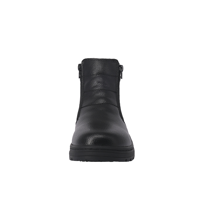 BOTÍN CUERO NEGRO DE CON CHIPORRO AEGIR LONDON ADIXT CASUAL - 3